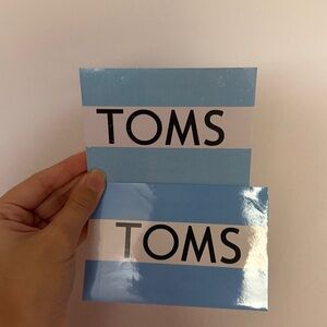 🔥10/$15 2 TOMS Stickers